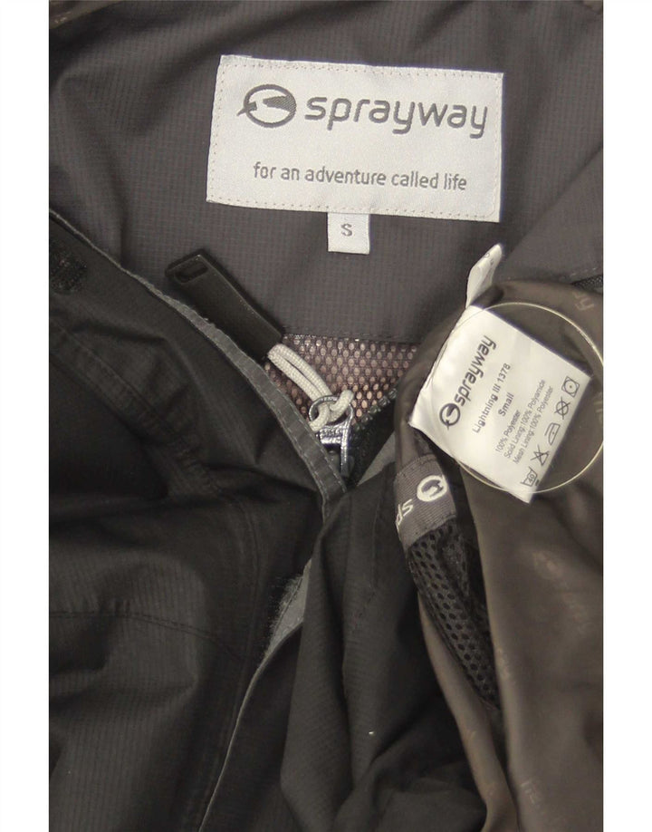 Giacca a vento da uomo Sprayway UK 36 Small Poliestere color block nero