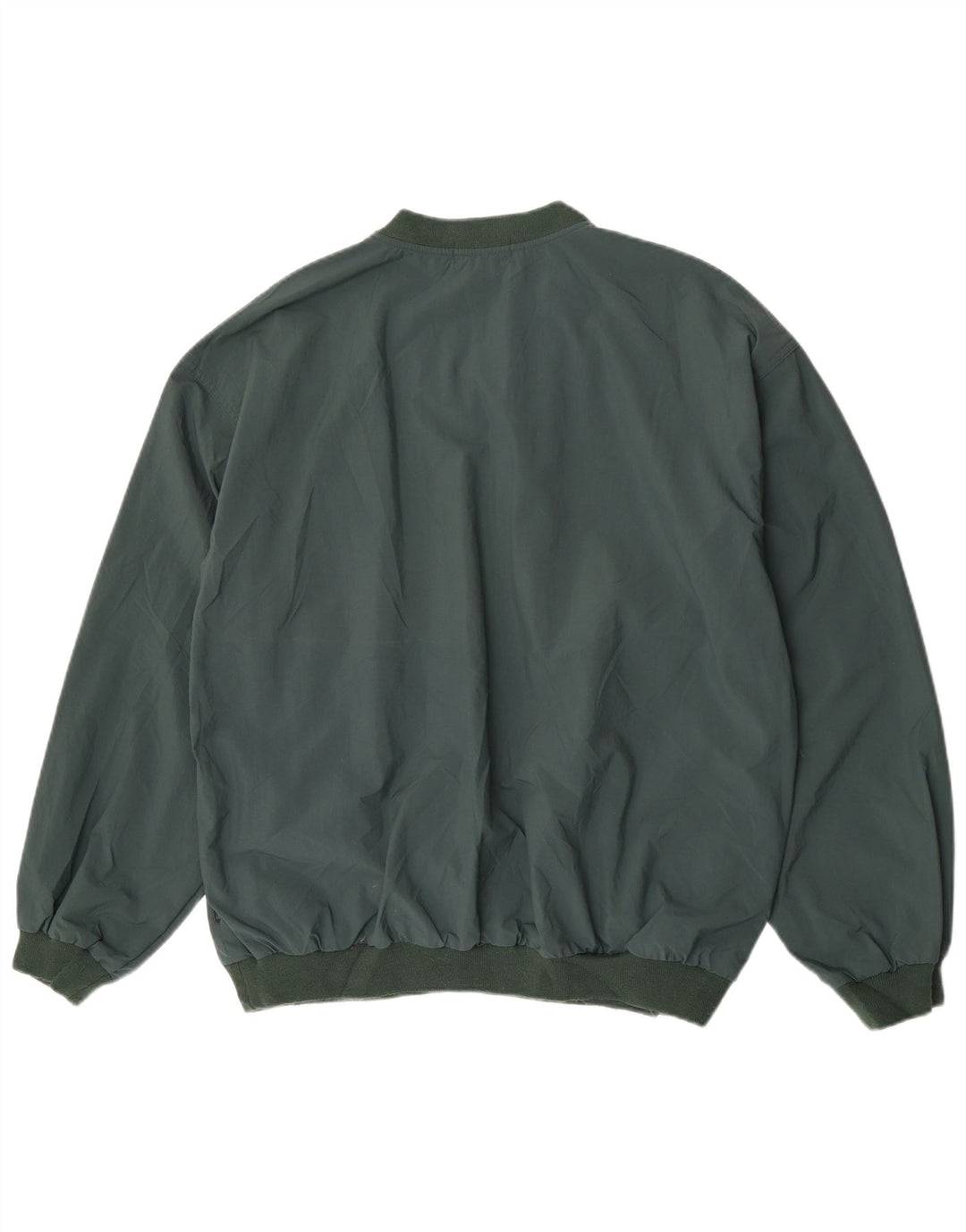 Tuta da uomo pullover Izod Top grande in nylon verde