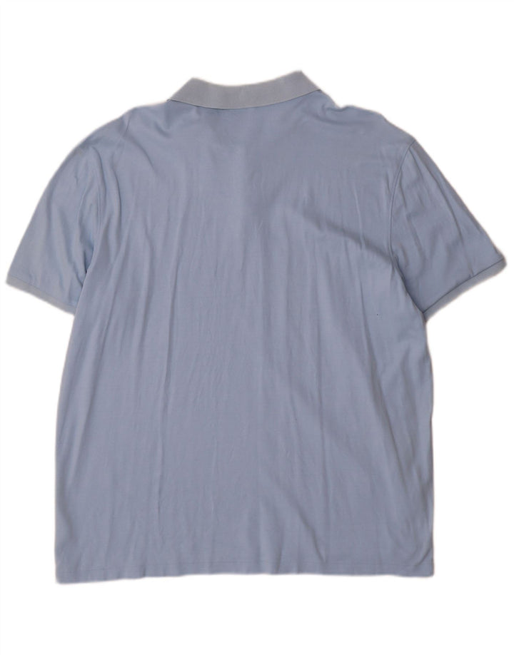 Polo da uomo Calvin Klein XL in cotone blu