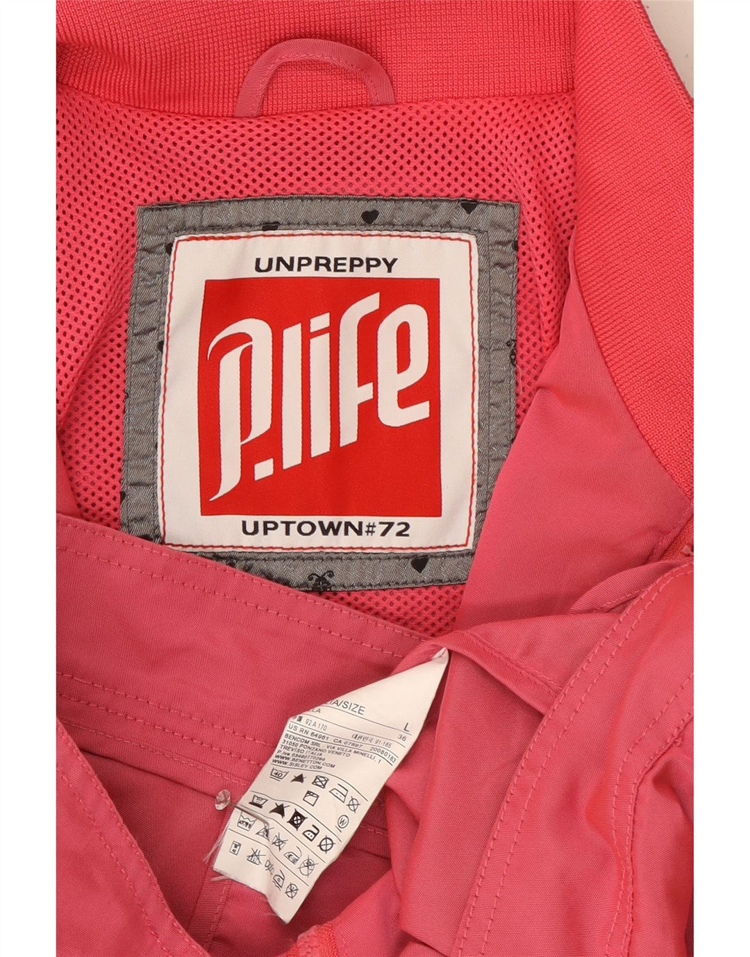 Giubbotto bomber da donna Playlife UK 16 Large Rosa Poliammide