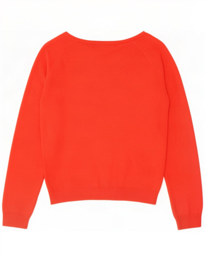 Maglione cardigan da donna Zara UK 14 grande rosso