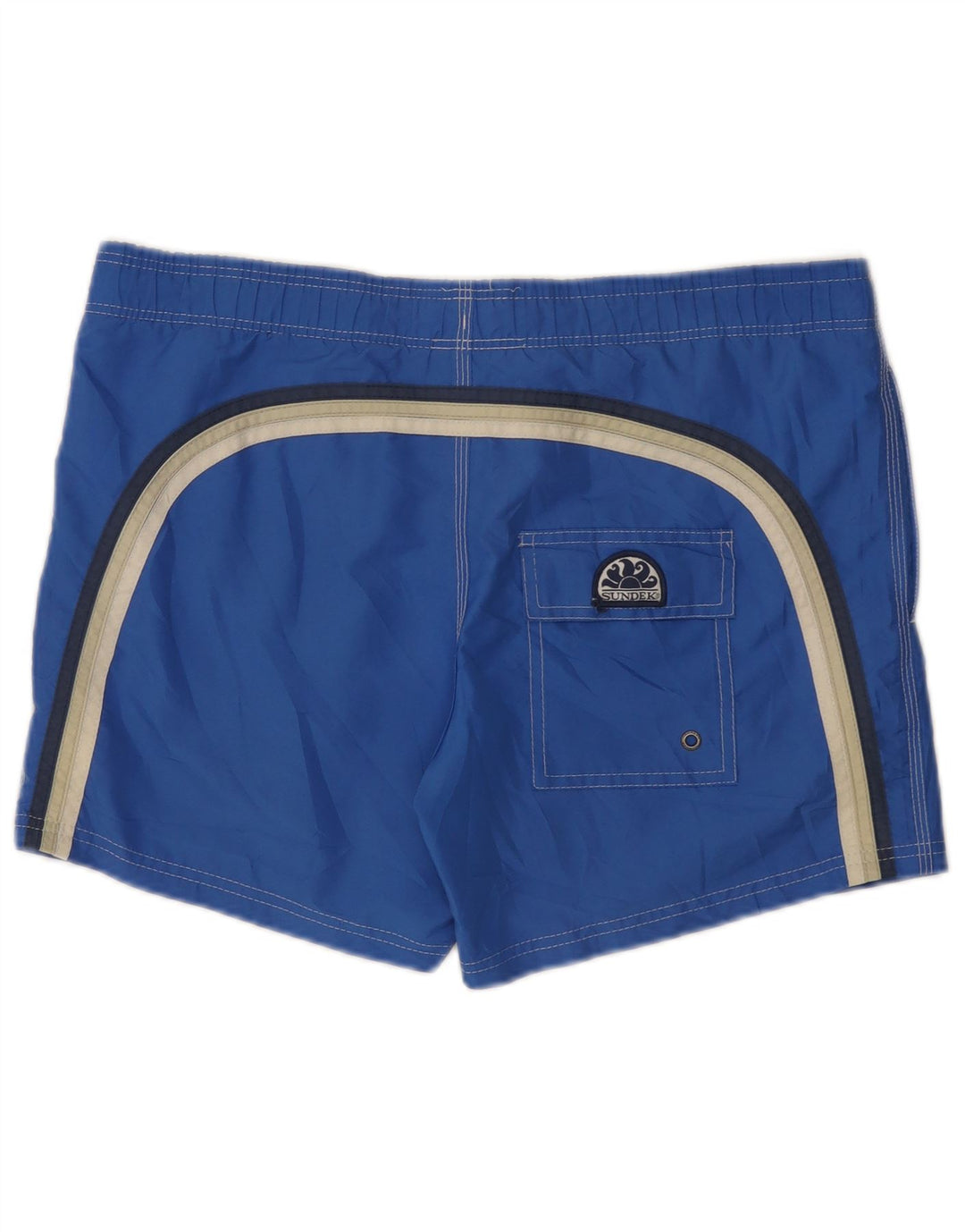 Pantaloncini da bagno da uomo Sundek grandi color blu