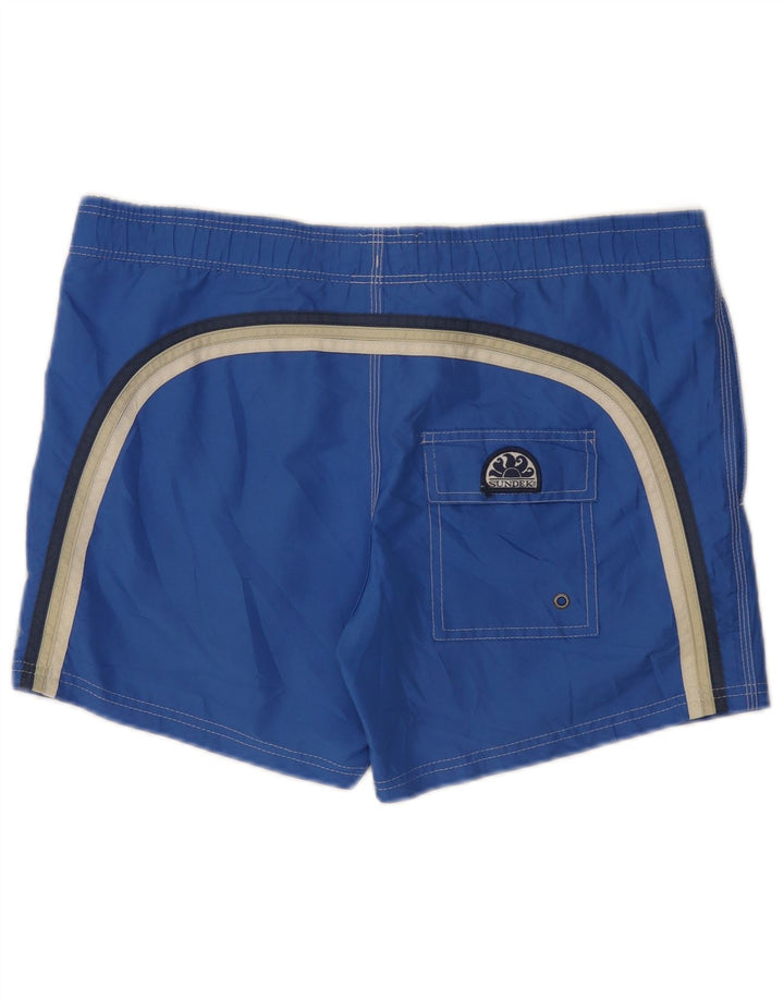 Pantaloncini da bagno da uomo Sundek grandi color blu