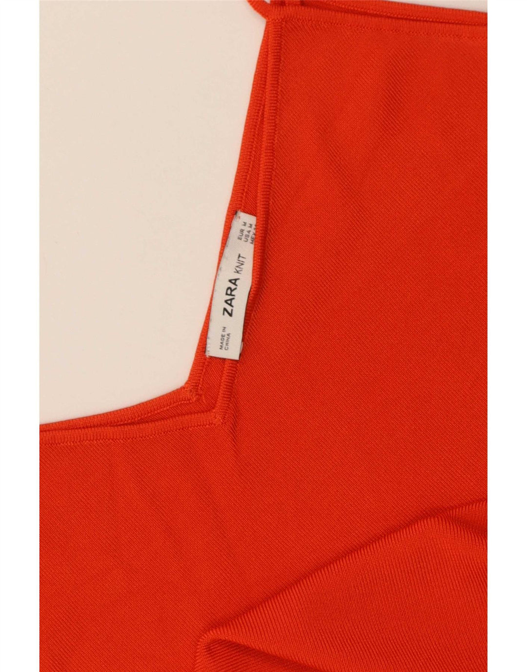 Canottiera Zara da donna UK 12 media rossa