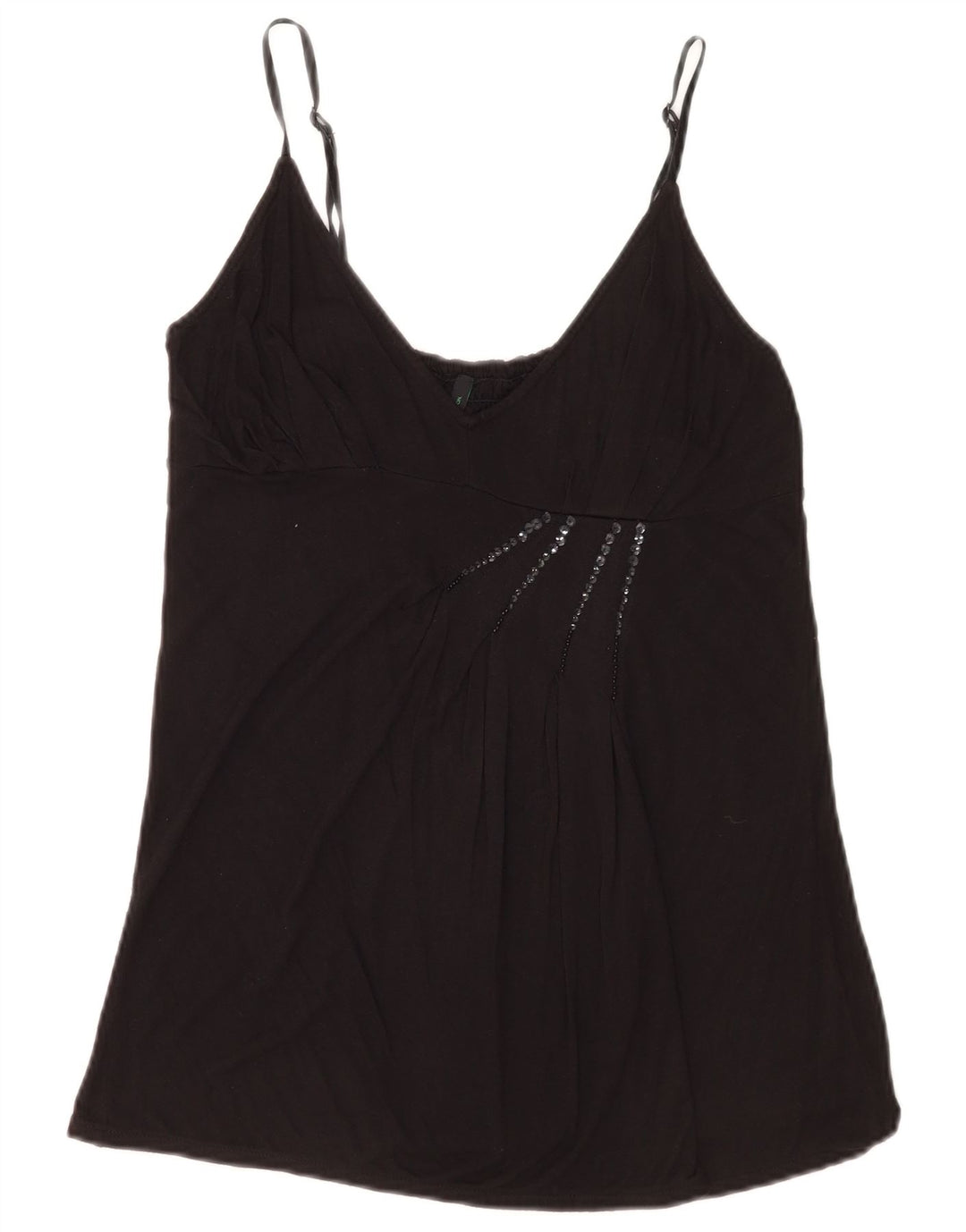 Canotta da donna Benetton UK 12 media nera