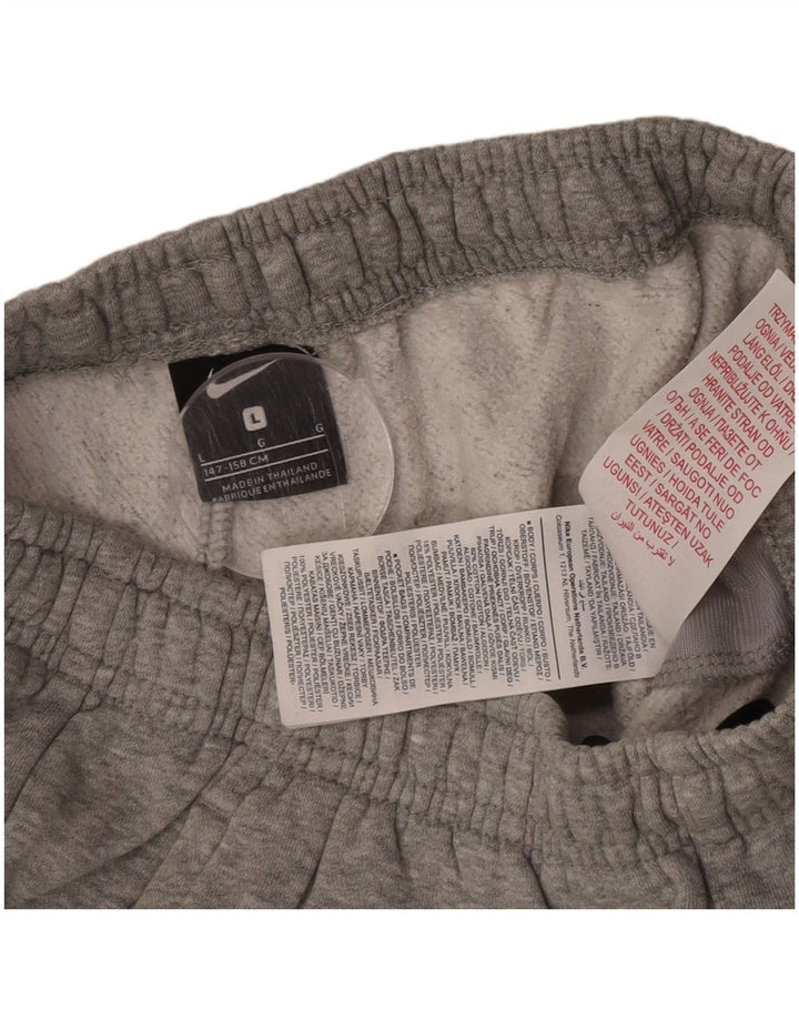 Pantaloncini sportivi Nike Ragazzo 12-13 anni Large Grigio Cotone