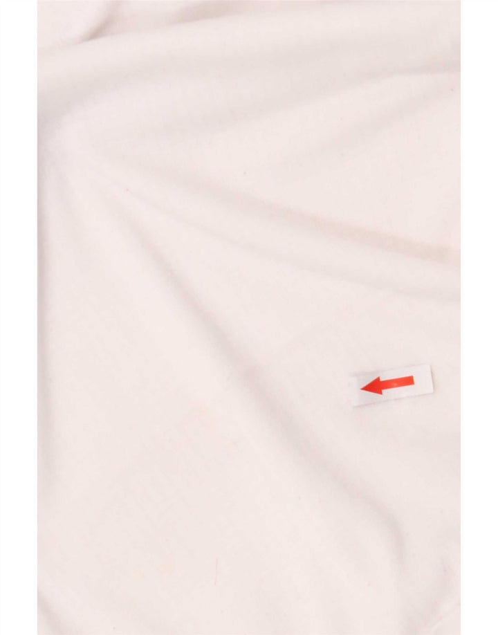 Mountain Warehouse Top da donna a manica lunga UK 16 Large Bianco Poliestere