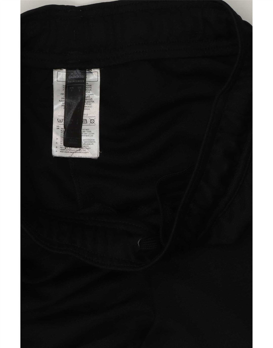 Pantaloni da tuta Adidas Aeroready da uomo piccoli in poliestere nero