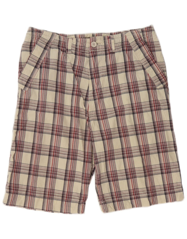 Pantaloncini chino da uomo Ted Baker W32 cotone a quadri multicolore medio