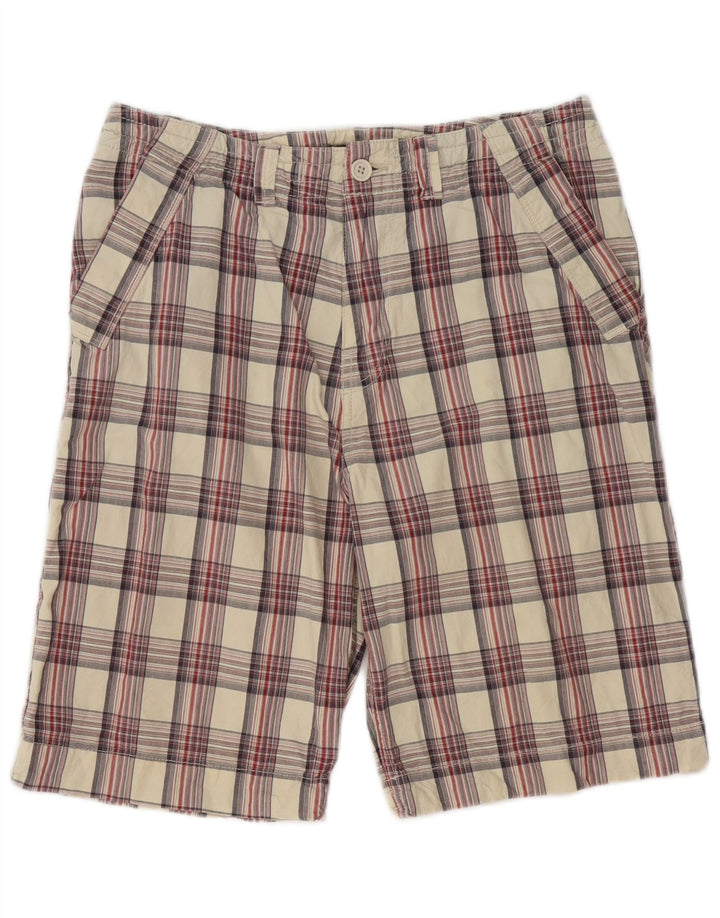 Pantaloncini chino da uomo Ted Baker W32 cotone a quadri multicolore medio
