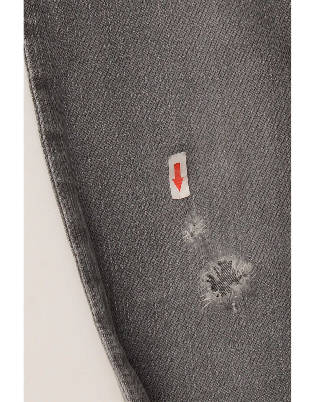 Jeans slim da uomo Carhartt taglia 30 W30 L32 cotone grigio