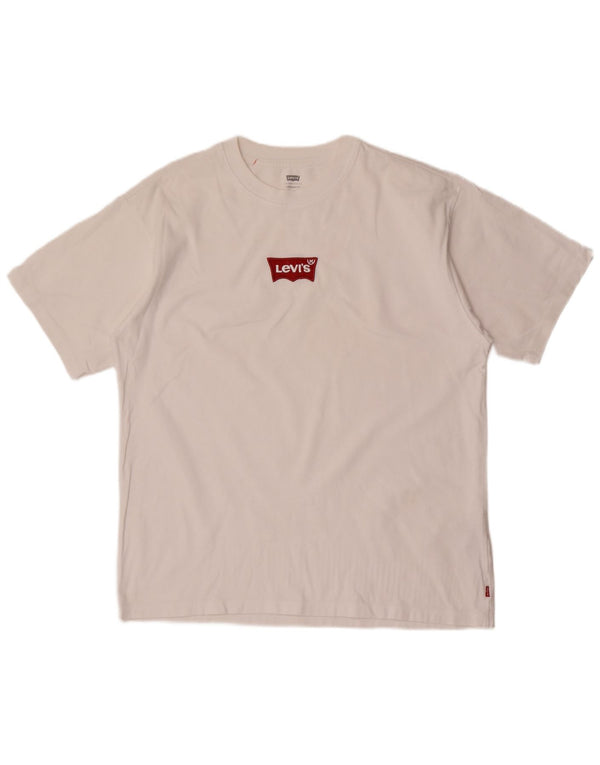 T-shirt Levi's da uomo vintage fit in cotone bianco medio