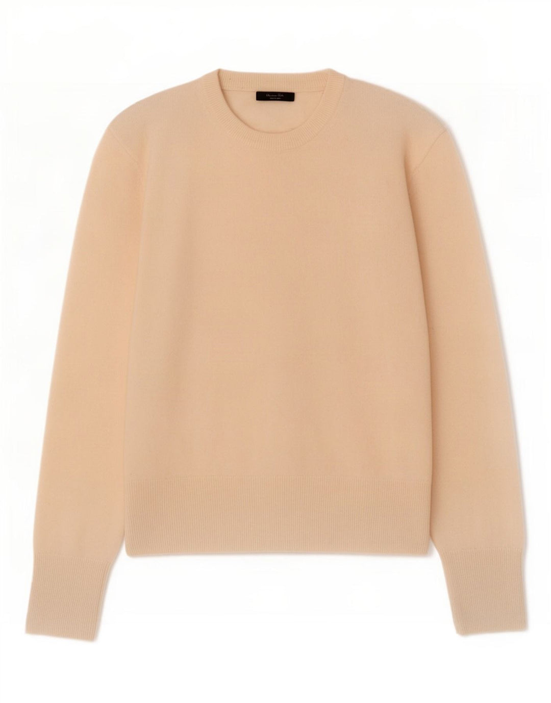 Maglione maglione girocollo da donna Massimo Dutti UK 14 Beige medio