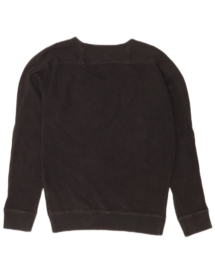 Diesel Felpa Uomo Maglione Cotone Nero Medio