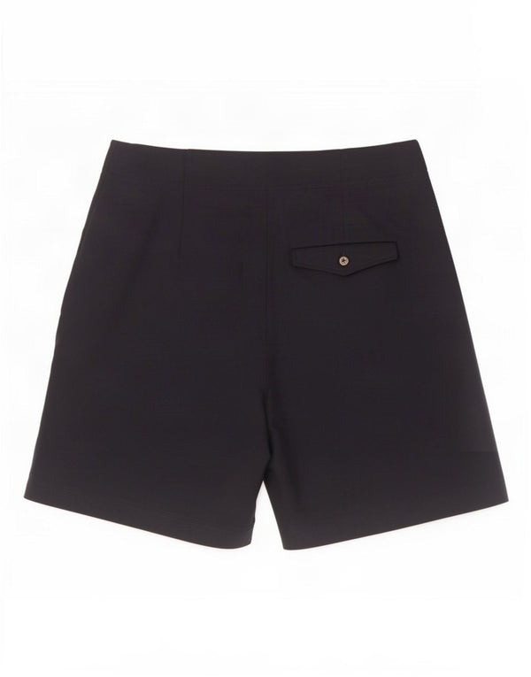 Pantaloncini chino a gamba larga da donna Marks & Spencer UK 14 Large W32 Blu Navy