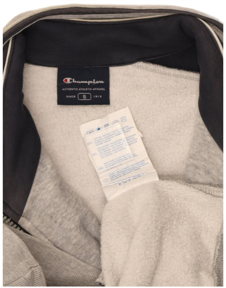 Giacca da tuta da uomo con vestibilità regolare Champion Small Grey Colourblock