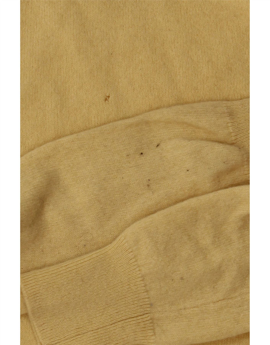Maglione maglione da donna a collo alto Massimo Dutti UK 6 XS lana gialla