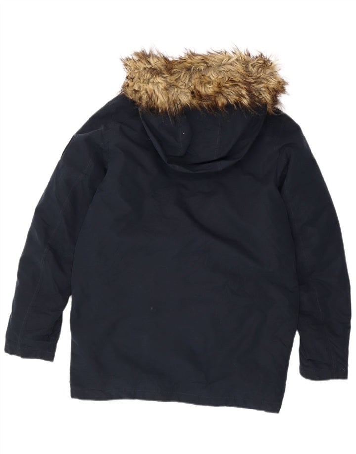 Giacca parka con cappuccio Jack & Jones da ragazzo 13-14 anni blu navy