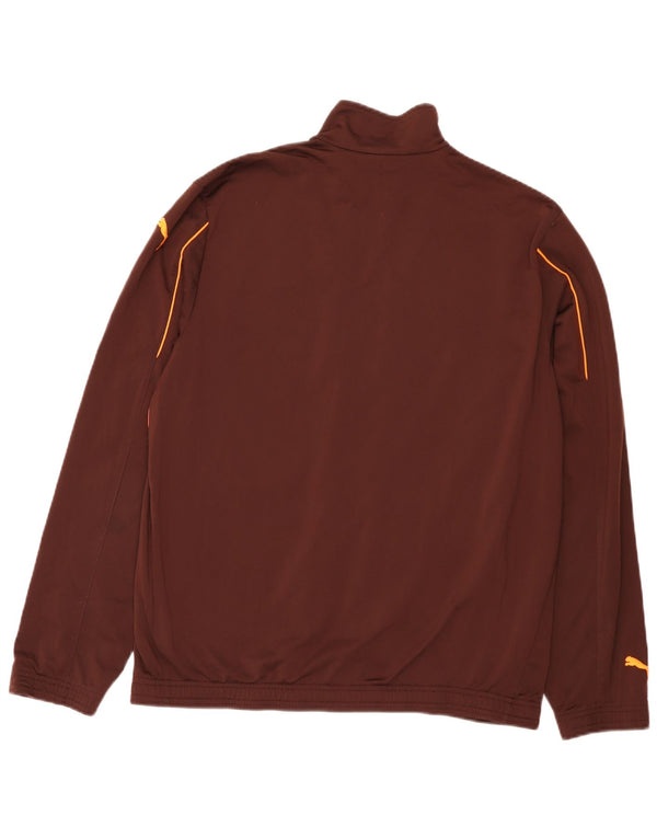 Giacca da tuta da uomo Puma Large color bordeaux