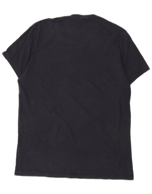 T-shirt da uomo Jack Wills Top in cotone blu navy medio