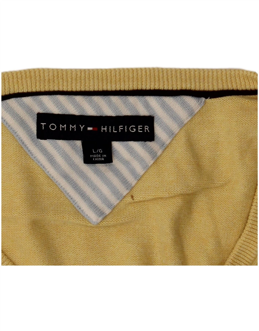 Canottiera da uomo Tommy Hilfiger grande gialla