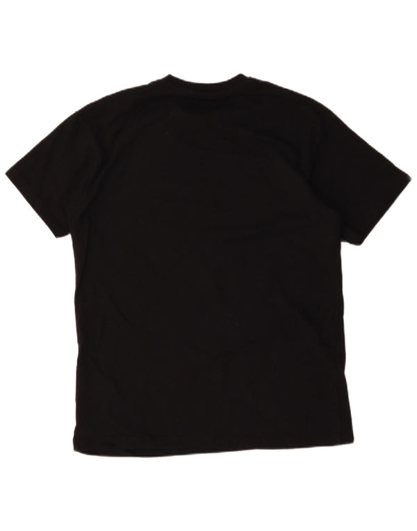 T-shirt grafica Pull & Bear da uomo 2 Pac, piccola, nera