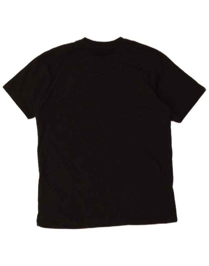 T-shirt grafica Pull & Bear da uomo 2 Pac, piccola, nera
