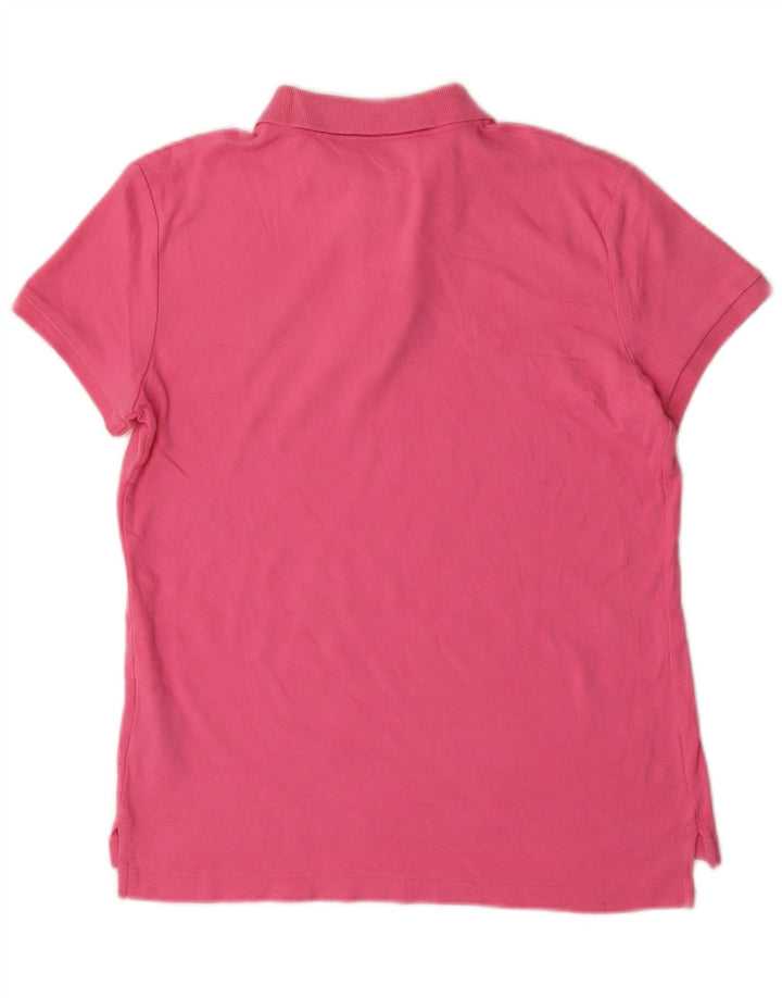 Polo da uomo RALPH LAUREN in cotone rosa medio