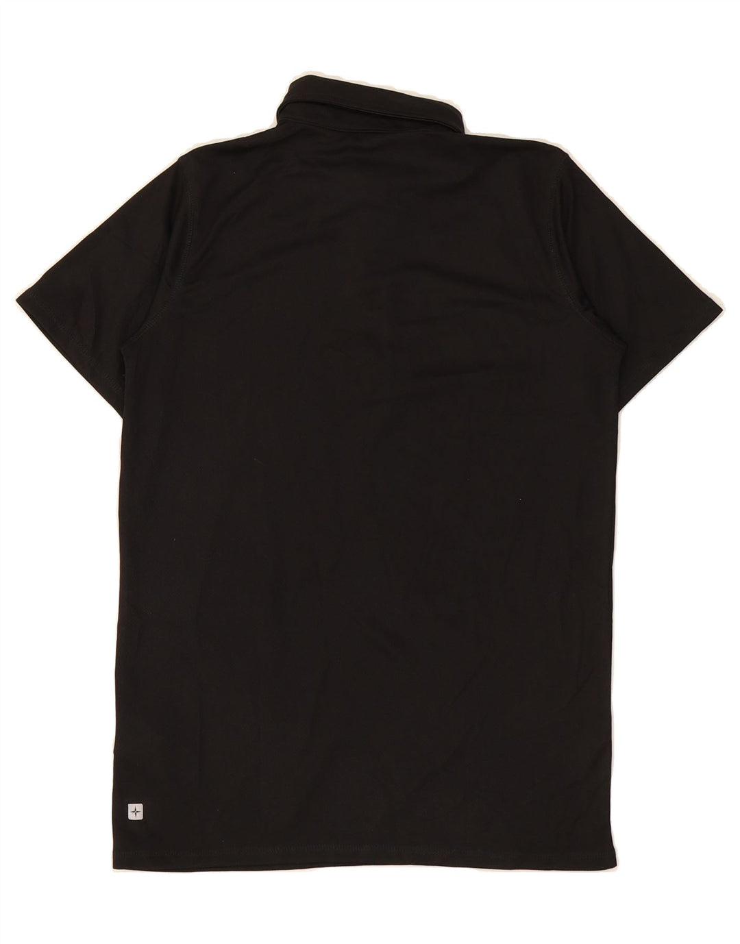 MOUNTAIN WAREHOUSE Boys Polo Shirt 12-13 Years Black Polyester Vintage Mountain Warehouse and Second-Hand Mountain Warehouse from Messina Hembry 