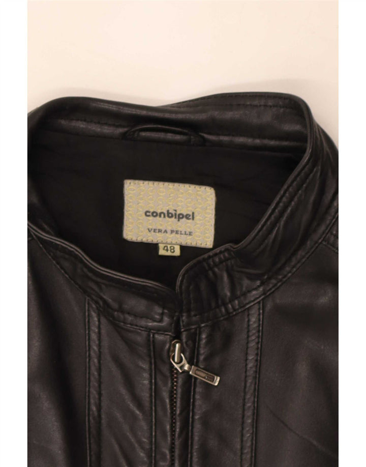 Giacca In Pelle Donna Conbipel IT 48 XL Nera