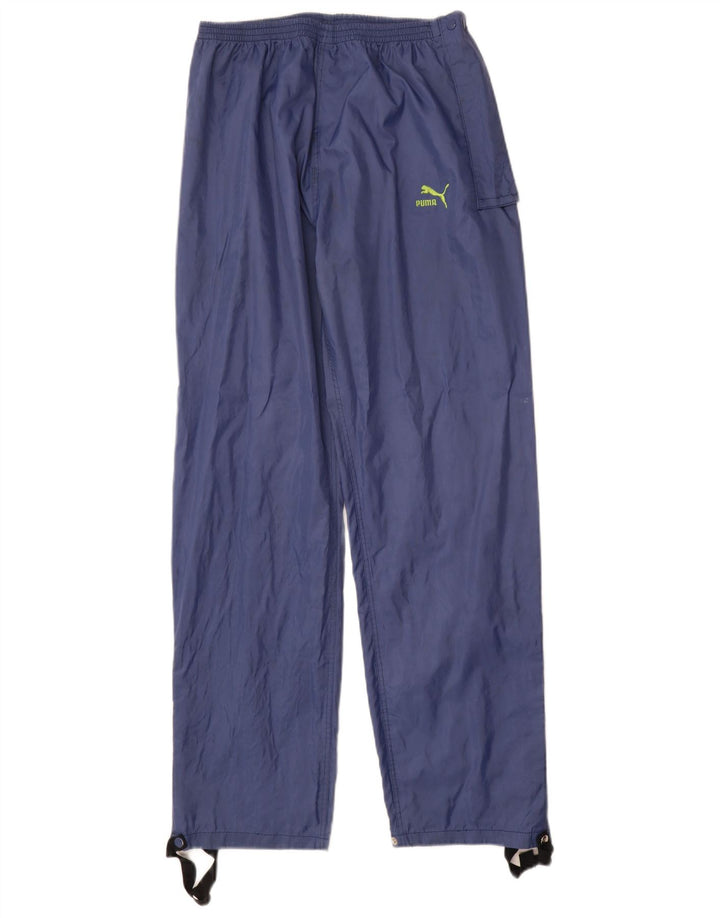 Pantaloni da tuta da uomo Puma Small Blu Navy in poliammide