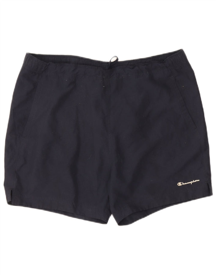 Pantaloncini da bagno da uomo Champion 2XL poliestere blu navy