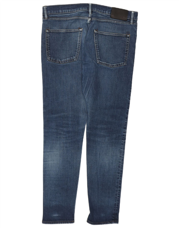 Jeans skinny da uomo Marks & Spencer W34 L28 cotone blu
