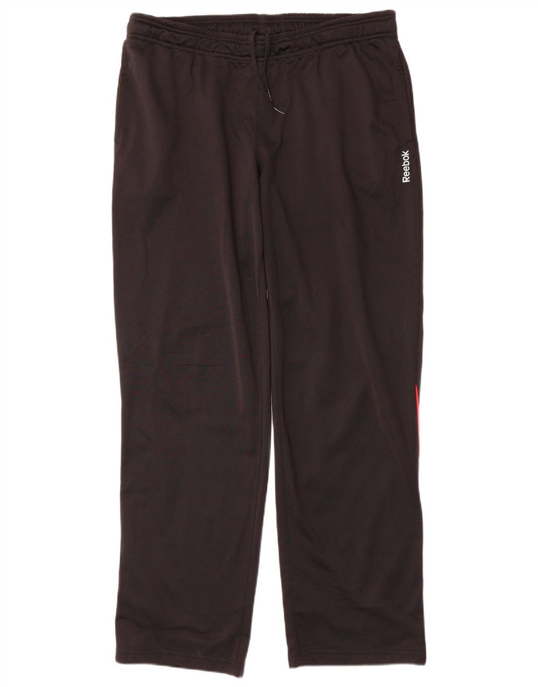 Pantaloni da tuta da uomo Reebok Large neri in poliestere