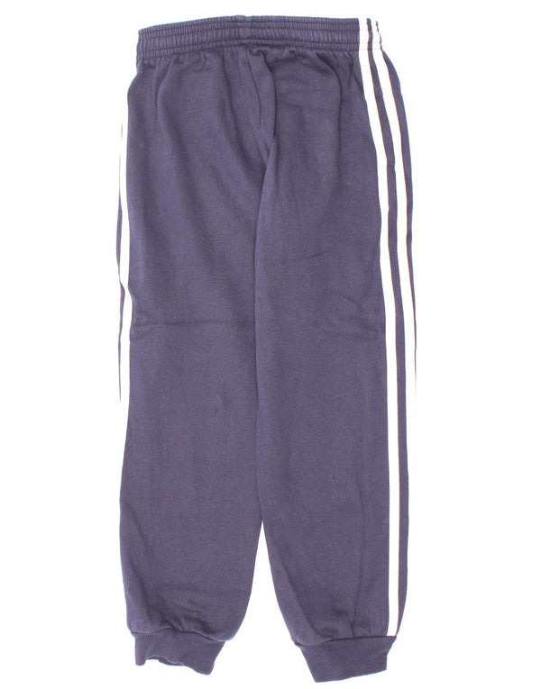 Pantaloni della tuta da ragazzo Adidas Joggers 6-7 anni in cotone blu navy