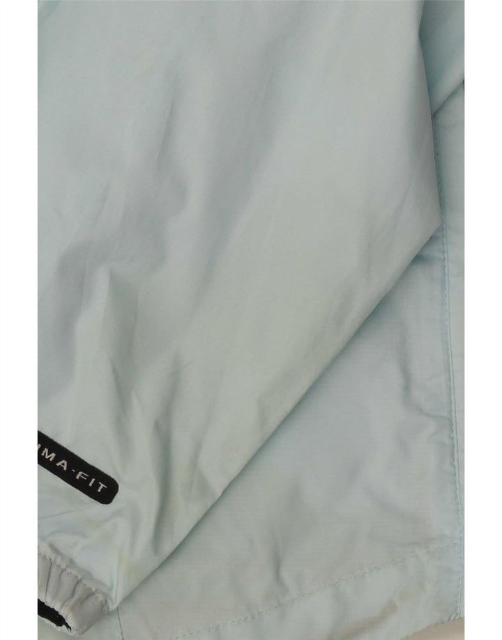 Giacca superiore della tuta pullover da donna Nike US 8/10 poliestere blu medio