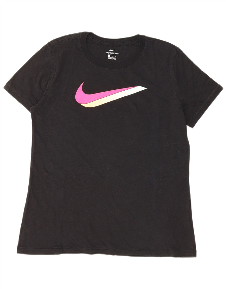 T-shirt grafica da donna Nike Top UK 14 media nera