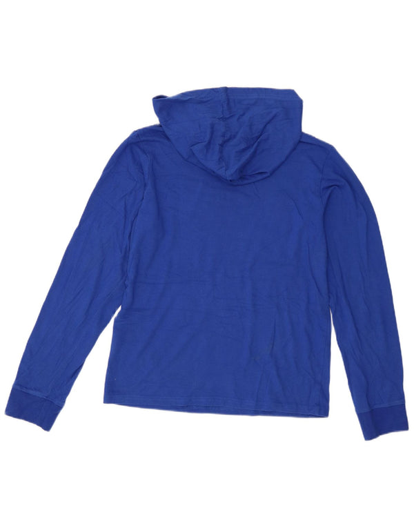 Felpa con cappuccio grafica Champion da bambino 13-14 anni XL in cotone blu