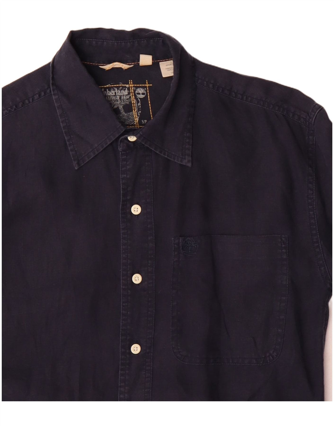 Camicia da uomo Timberland piccola blu navy