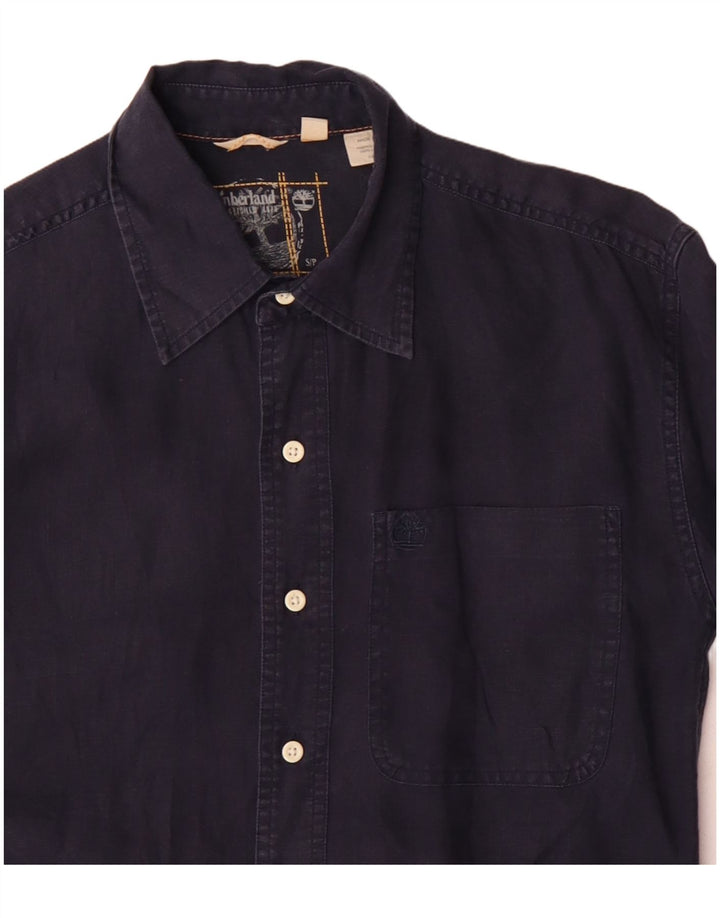Camicia da uomo Timberland piccola blu navy