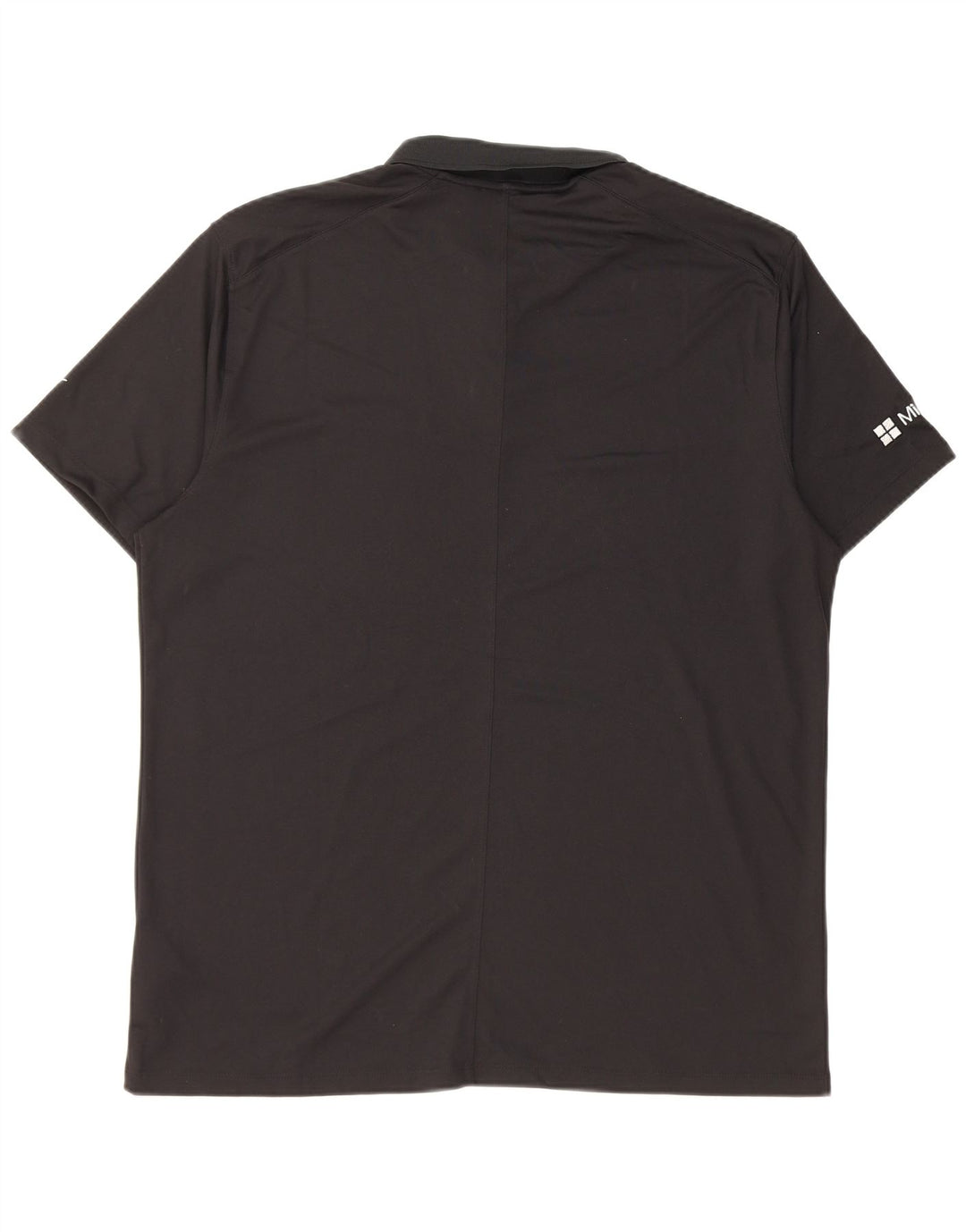 Polo Nike da uomo Dri Fit grande nera in poliestere