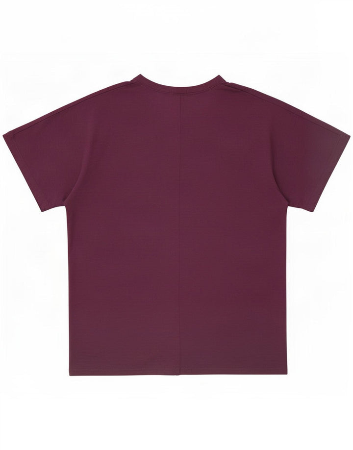 T-shirt oversize da donna Zara UK 20 2XL Viola