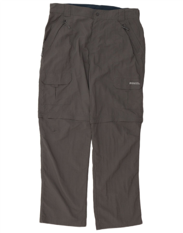 Pantaloni cargo dritti da uomo Mountain Warehouse W38 L34 nylon grigio