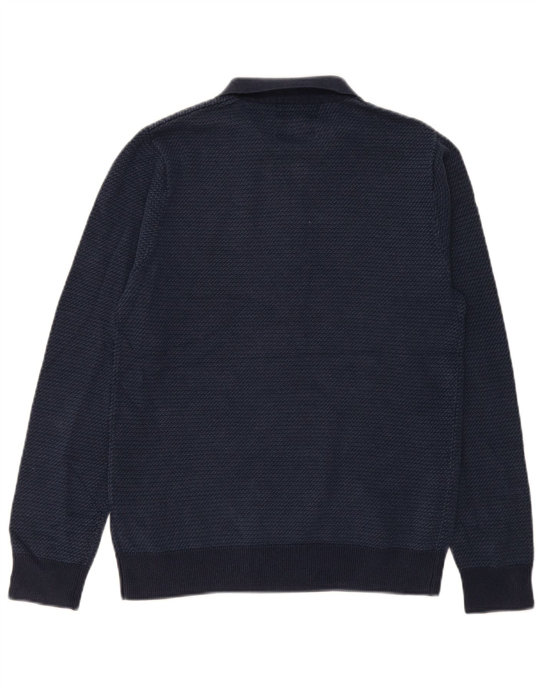 Marks & Spencer maglione da uomo con collo alto e vestibilità sartoriale piccolo blu navy