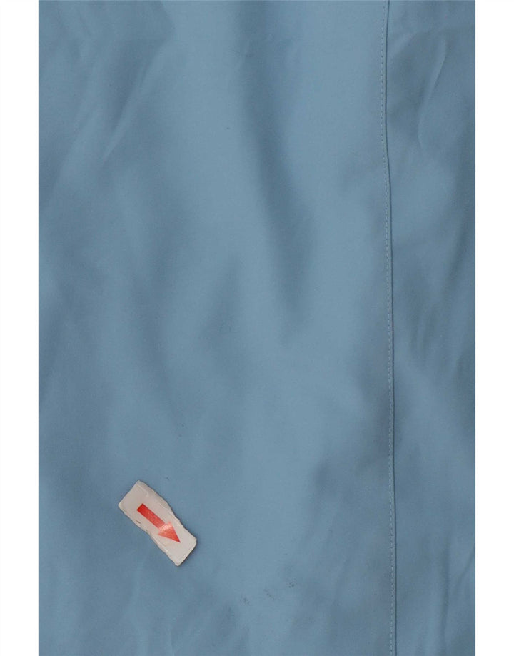 Giacca da tuta da donna Adidas UK 12 poliestere blu medio