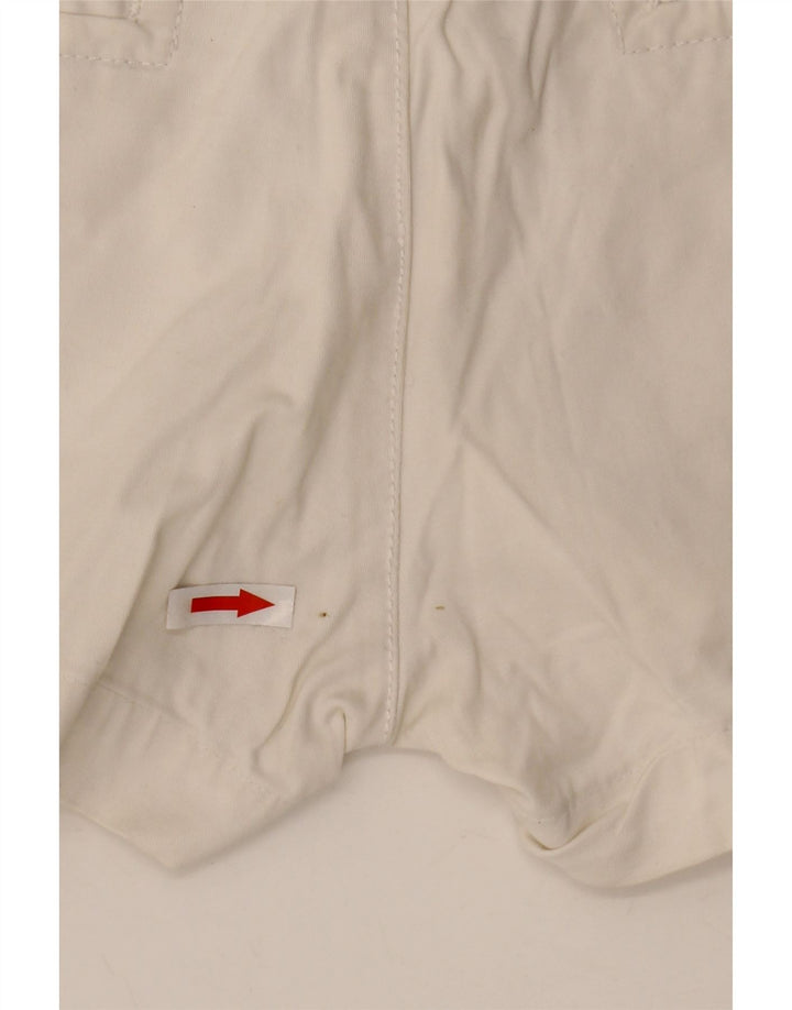 Pantaloncini chino da donna Gas W29 cotone bianco medio