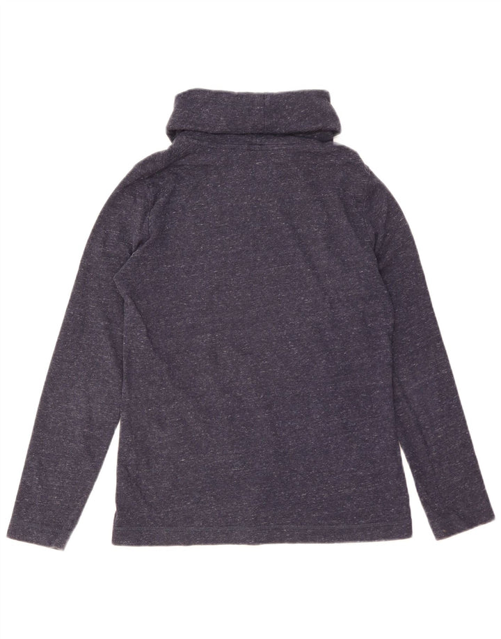 Felpa da donna Marks & Spencer UK 10 Small Navy Blue Flecked
