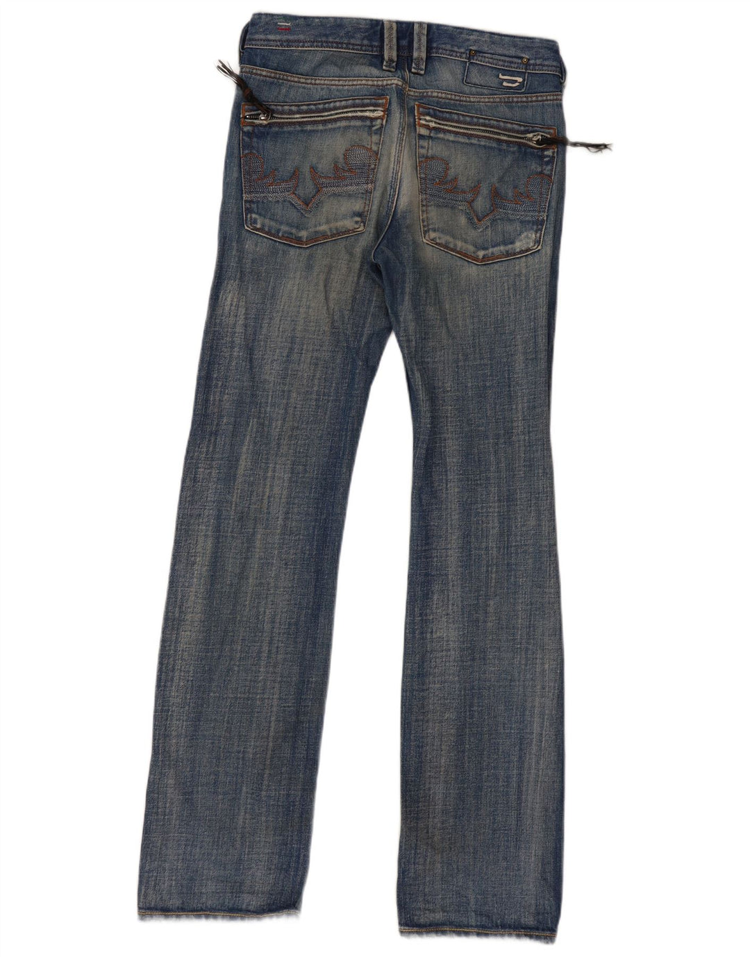 DIESEL Jeans dritti da uomo Yarik W29 L34 cotone blu