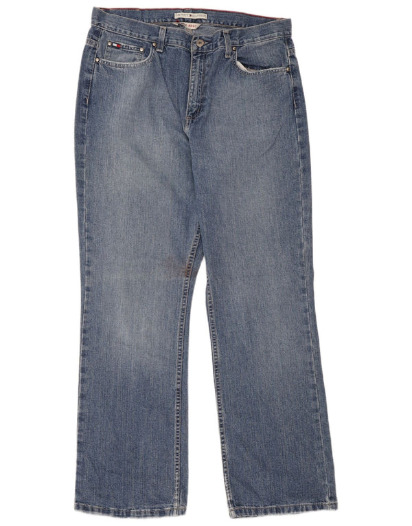Jeans bootcut classici da donna Tommy Hilfiger W36 L30 cotone blu