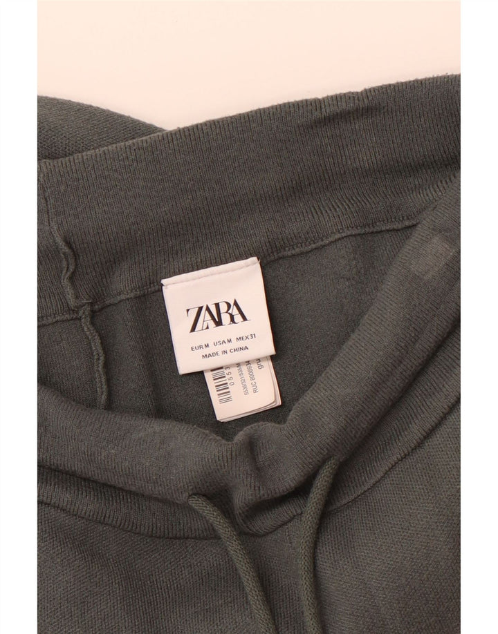 ZARA Pantaloni Tuta Uomo Joggers Grigio Medio Viscosa